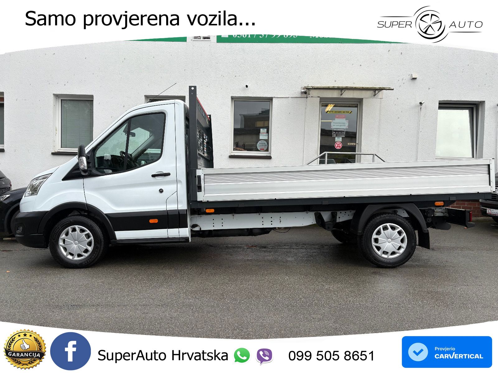 Ford Transit Pritsche 350 L3 Einzelkabine AHK TEMP SH 170 KS