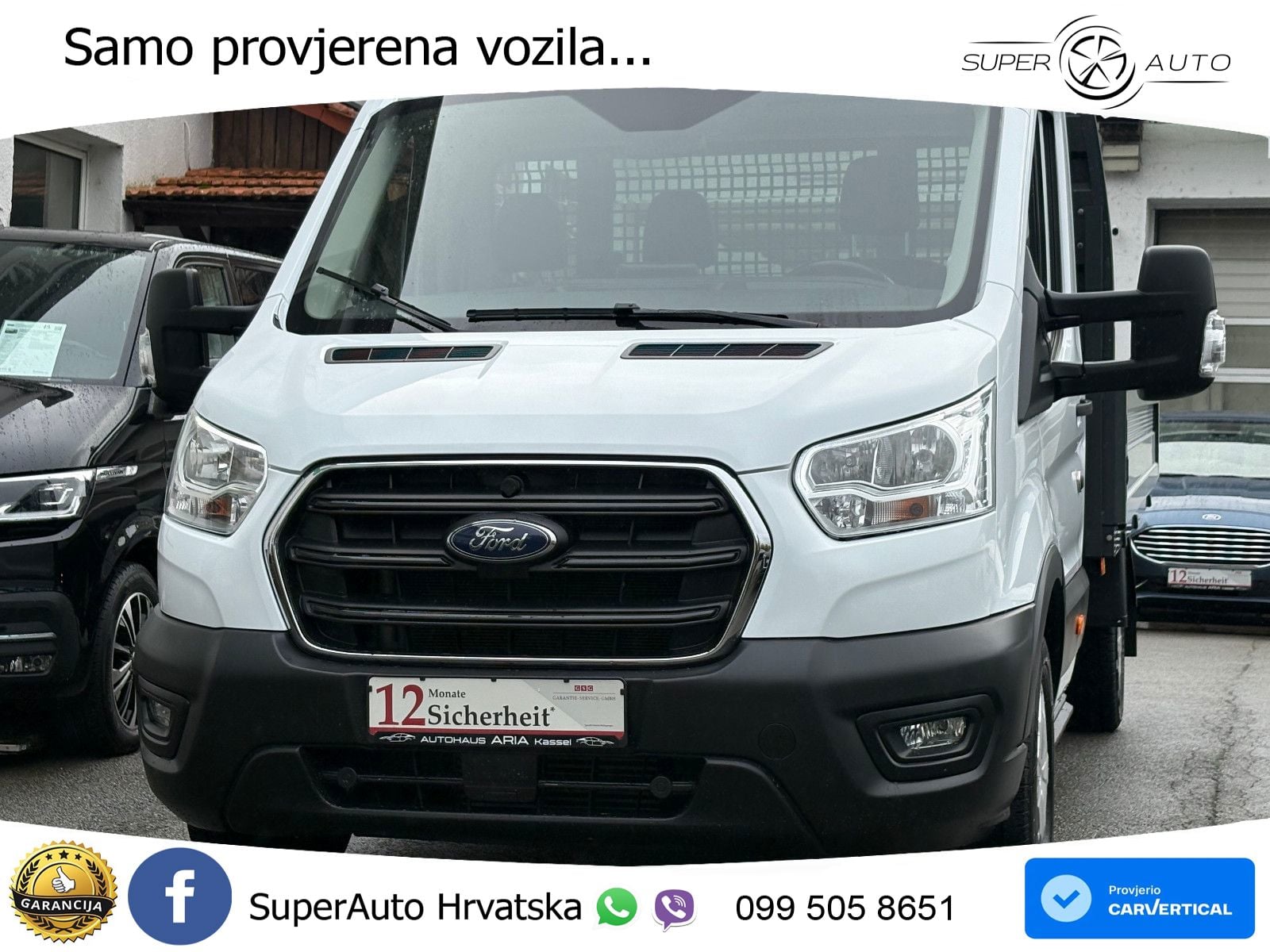 Ford Transit Pritsche 350 L3 Einzelkabine AHK TEMP SH 170 KS