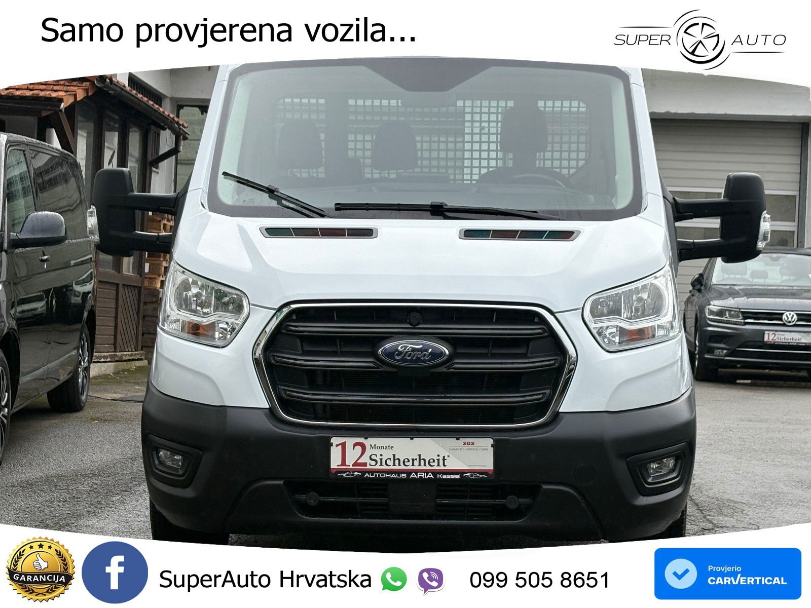 Ford Transit Pritsche 350 L3 Einzelkabine AHK TEMP SH 170 KS