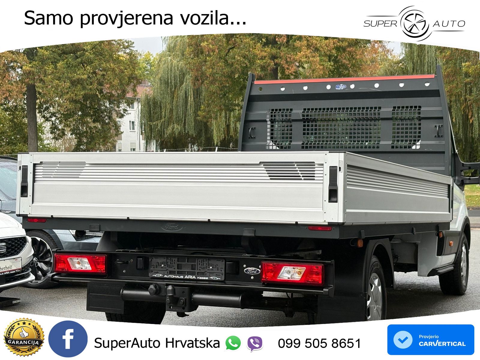 Ford Transit Pritsche 350 L3 Einzelkabine AHK TEMP SH 170 KS
