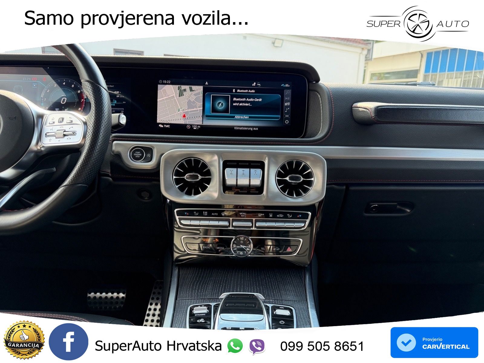 Mercedes G 500 Long V8 (422 KS) 4MATIC 9G-TRONIC Exclusive LED+GR SJED+ACC