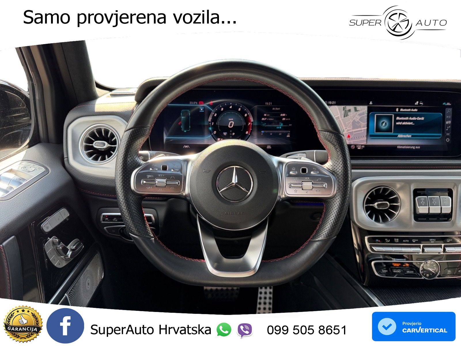Mercedes G 500 Long V8 (422 KS) 4MATIC 9G-TRONIC Exclusive LED+GR SJED+ACC