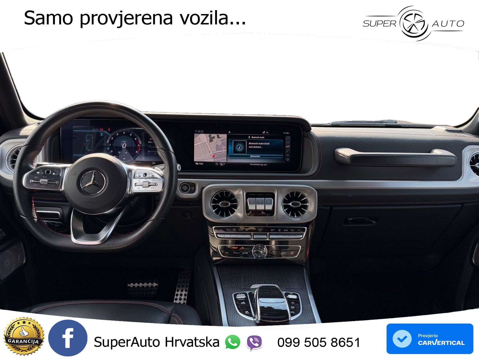 Mercedes G 500 Long V8 (422 KS) 4MATIC 9G-TRONIC Exclusive LED+GR SJED+ACC