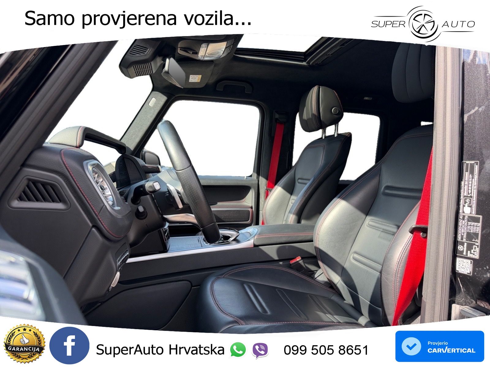 Mercedes G 500 Long V8 (422 KS) 4MATIC 9G-TRONIC Exclusive LED+GR SJED+ACC
