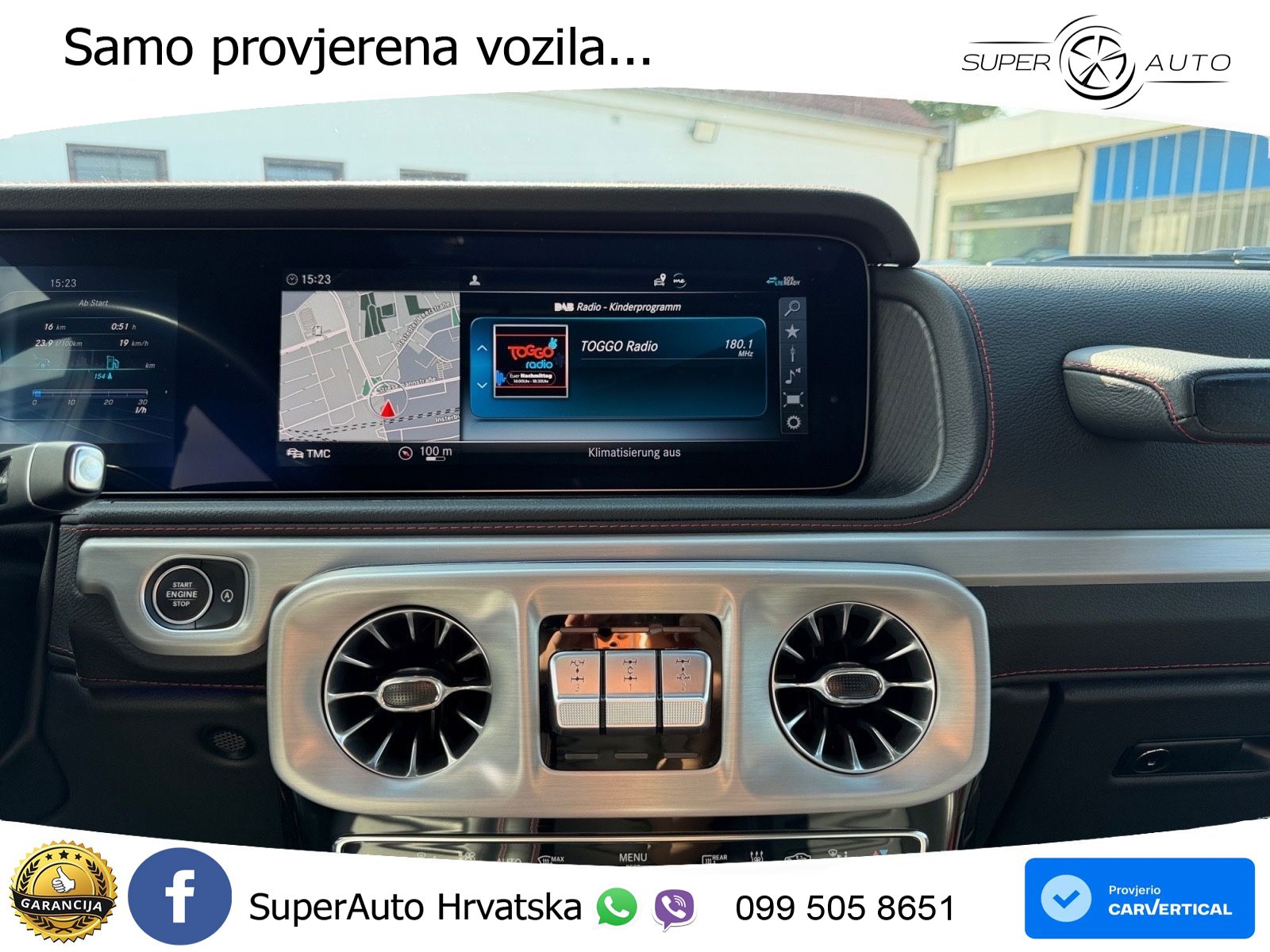 Mercedes G 500 Long V8 (422 KS) 4MATIC 9G-TRONIC Exclusive LED+GR SJED+ACC