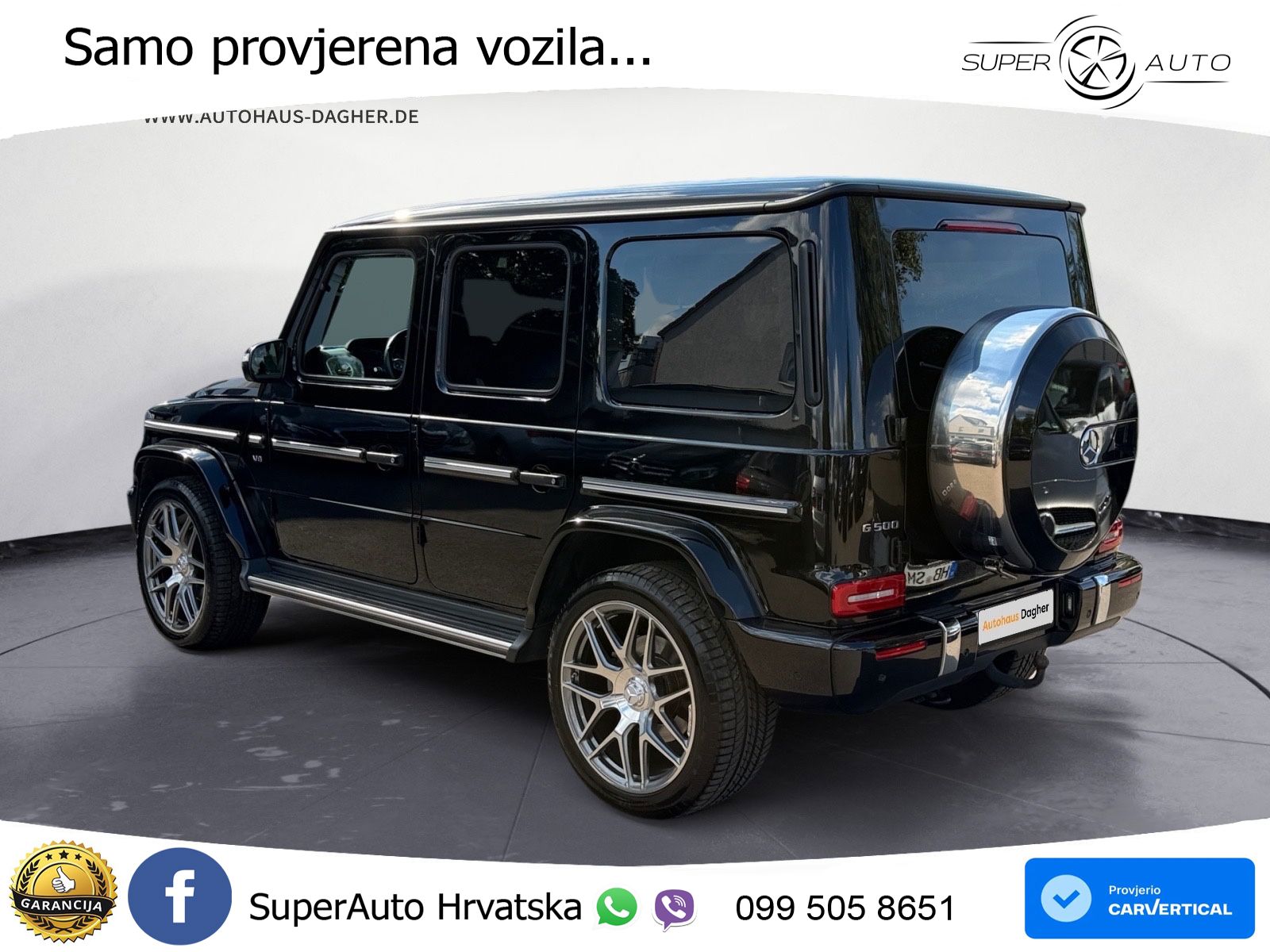 Mercedes G 500 Long V8 (422 KS) 4MATIC 9G-TRONIC Exclusive LED+GR SJED+ACC