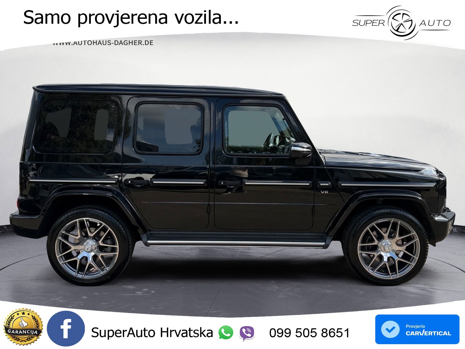 Mercedes G 500 Long V8 (422 KS) 4MATIC 9G-TRONIC Exclusive LED+GR SJED+ACC