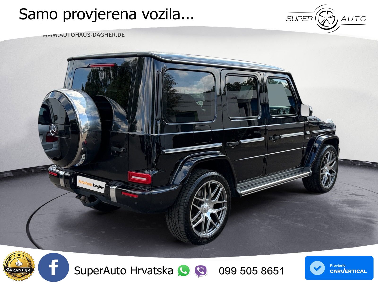 Mercedes G 500 Long V8 (422 KS) 4MATIC 9G-TRONIC Exclusive LED+GR SJED+ACC
