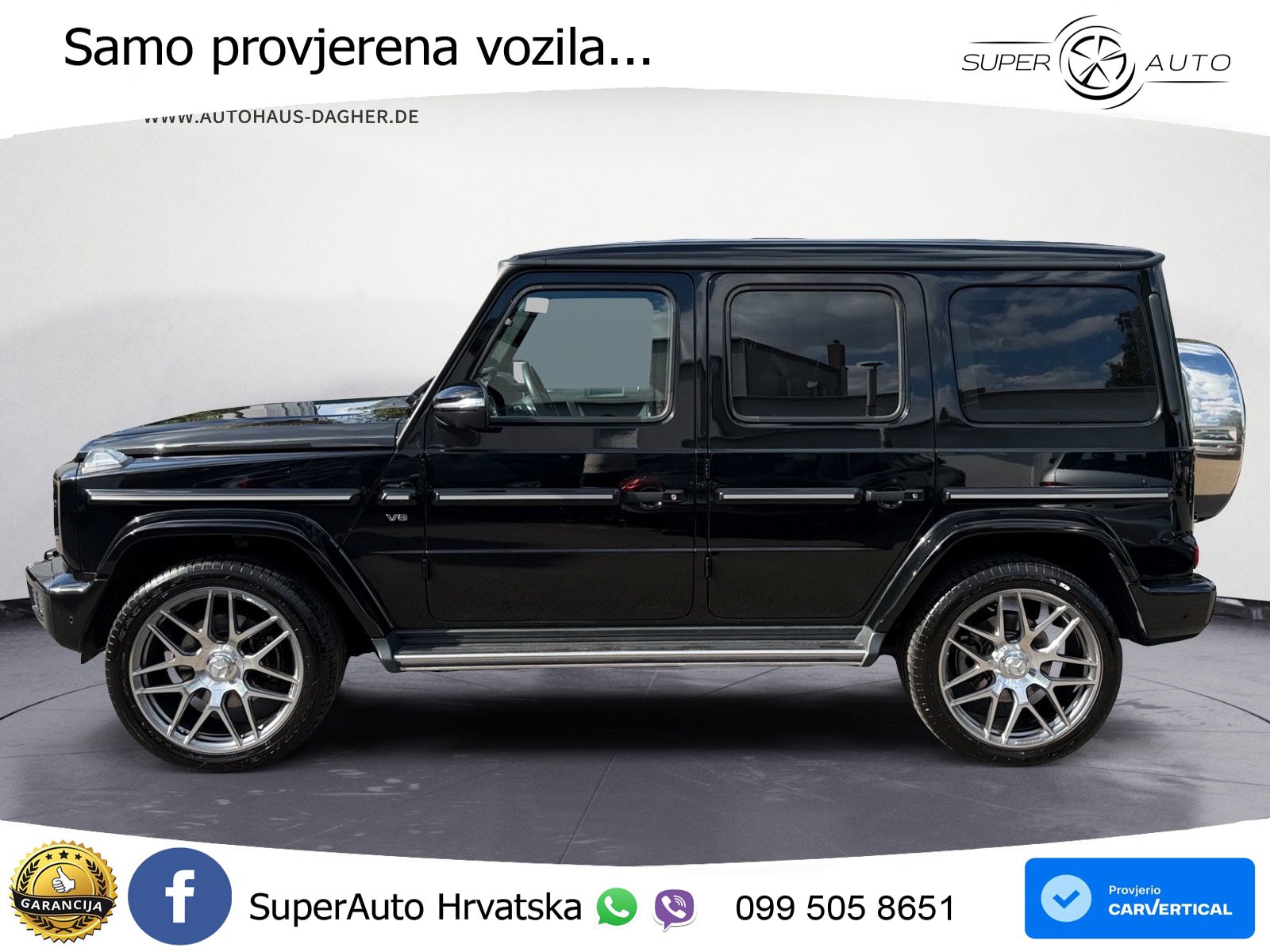 Mercedes G 500 Long V8 (422 KS) 4MATIC 9G-TRONIC Exclusive LED+GR SJED+ACC