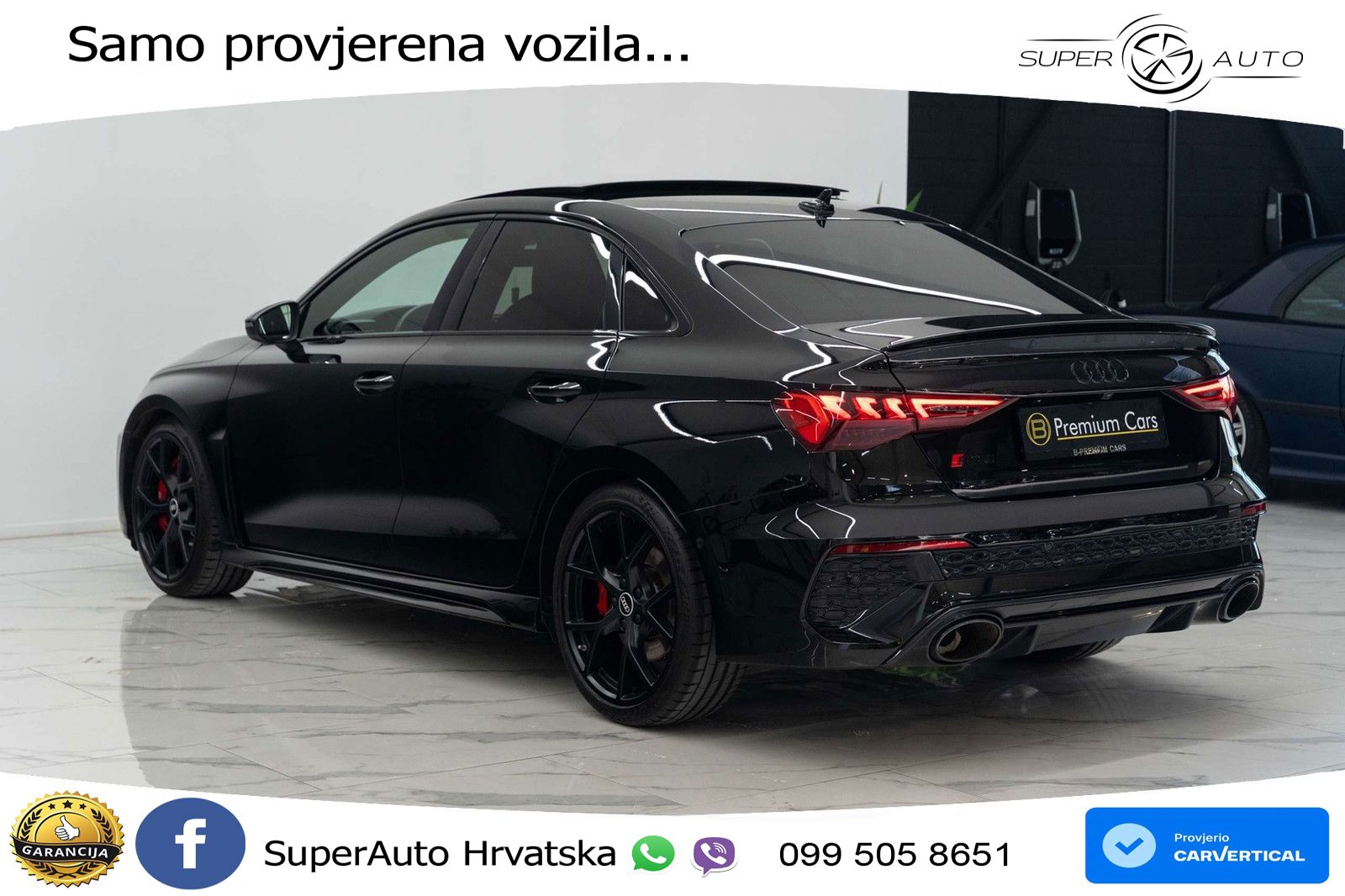 Audi RS3 Sedan 2.5 TFSI (400 KS) quattro S tronic LED+GR SJED+ACC