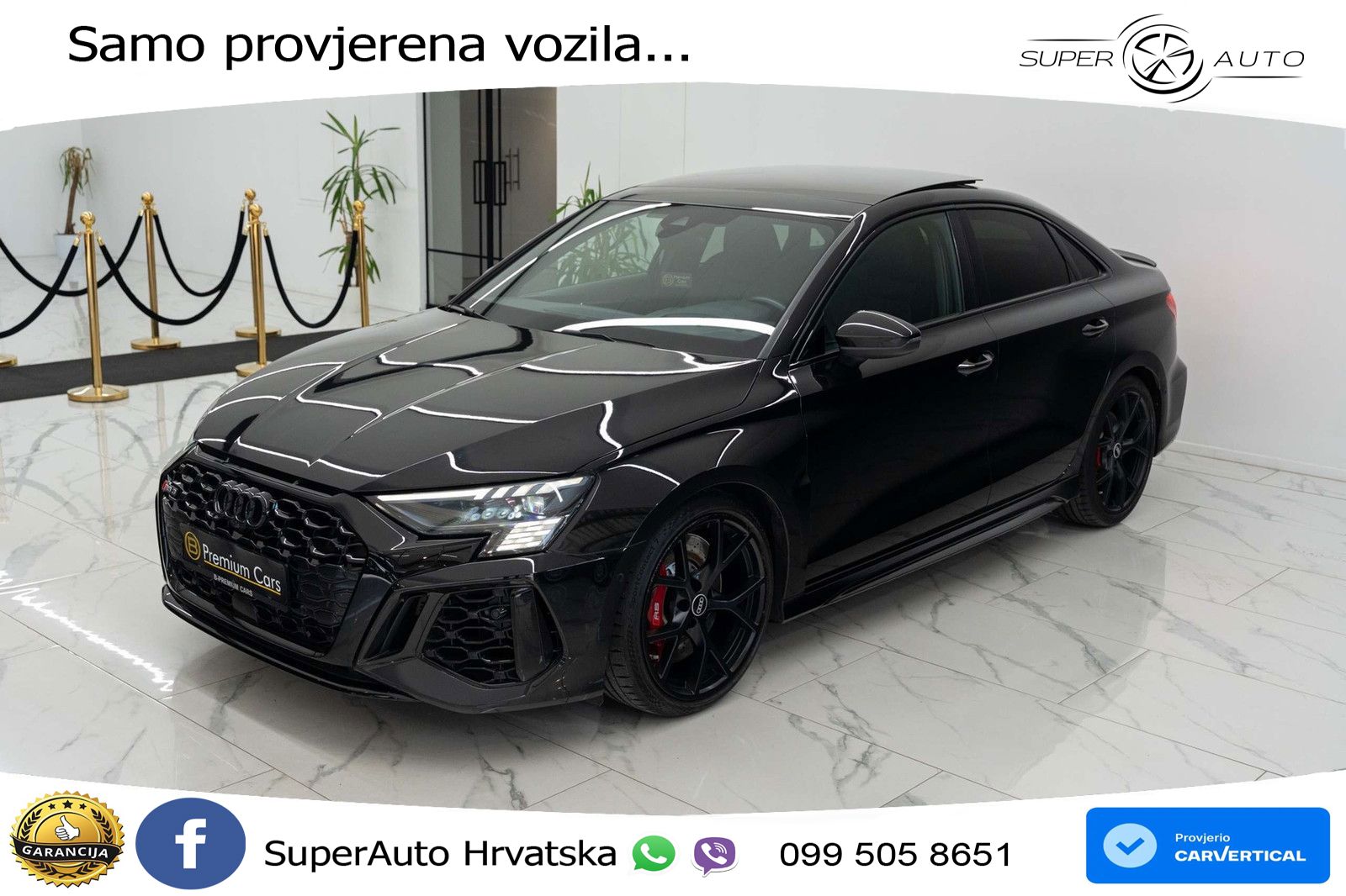 Audi RS3 Sedan 2.5 TFSI (400 KS) quattro S tronic LED+GR SJED+ACC