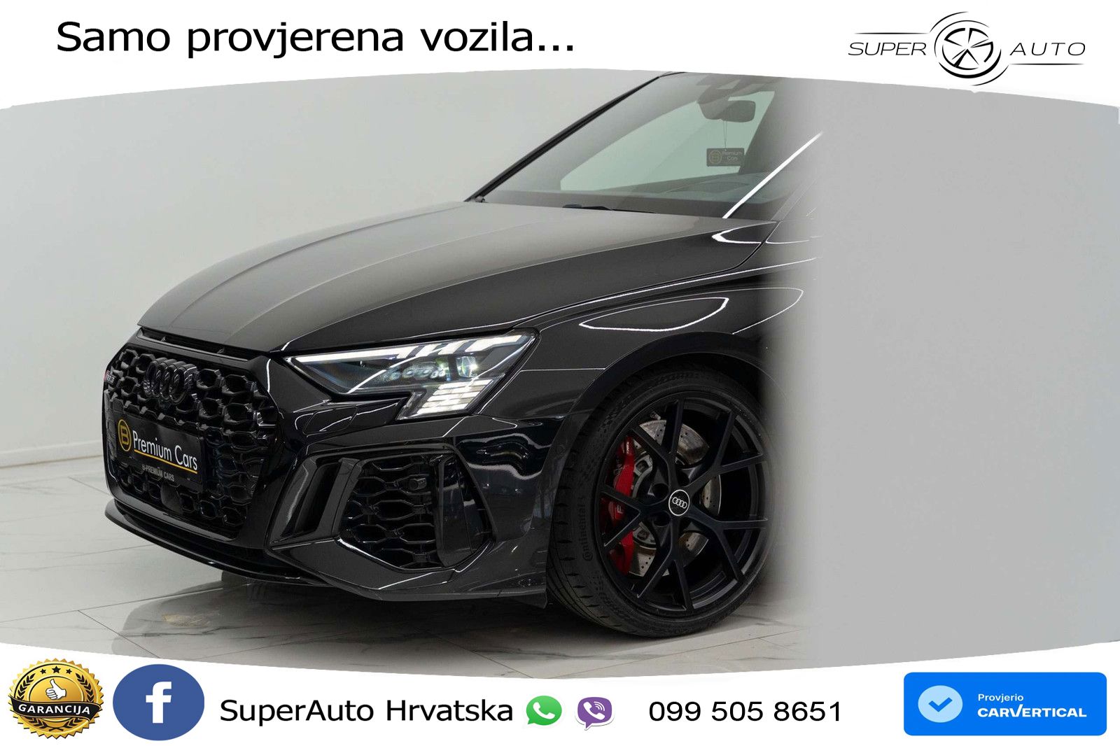 Audi RS3 Sedan 2.5 TFSI (400 KS) quattro S tronic LED+GR SJED+ACC
