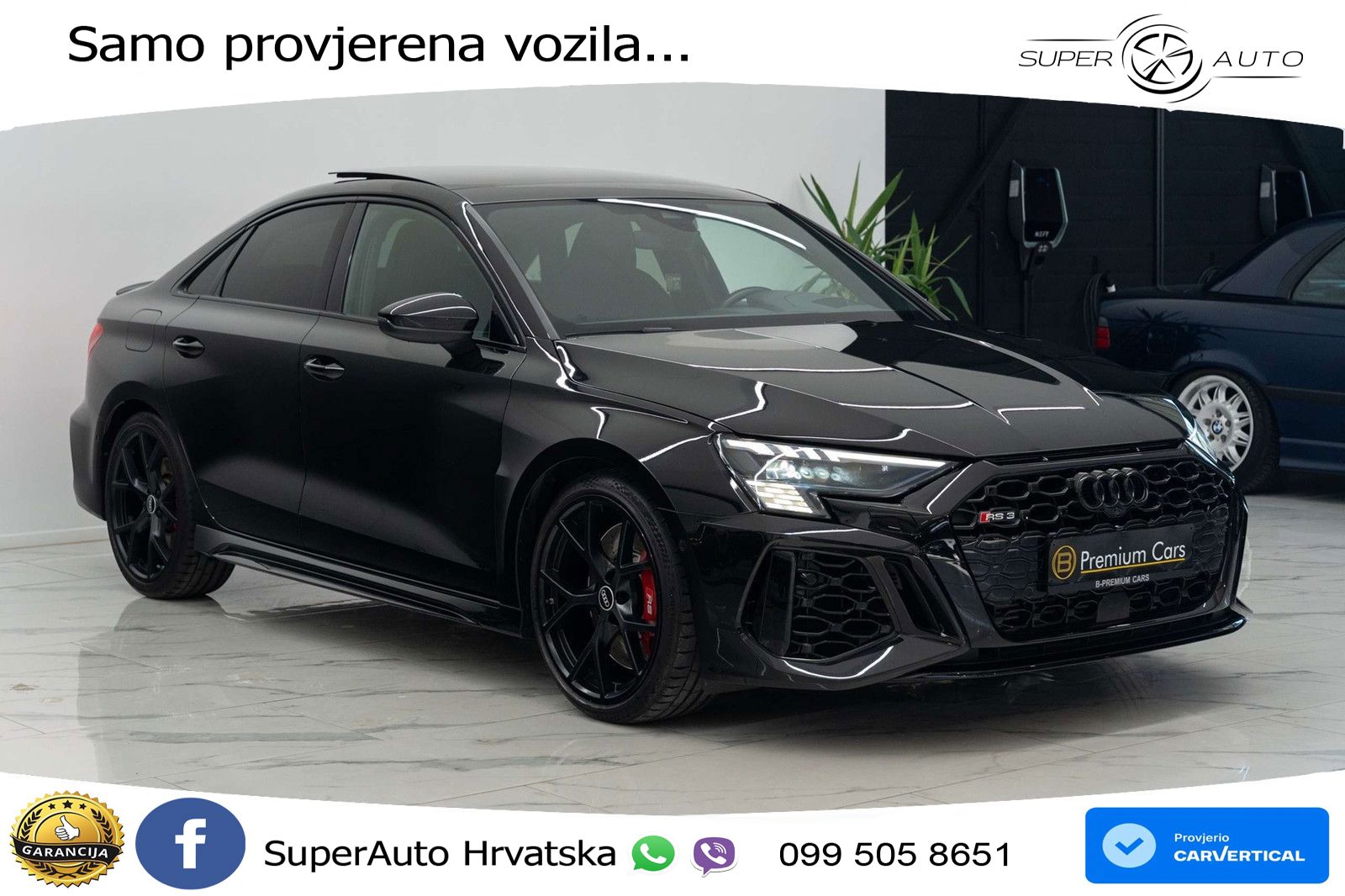 Audi RS3 Sedan 2.5 TFSI (400 KS) quattro S tronic LED+GR SJED+ACC