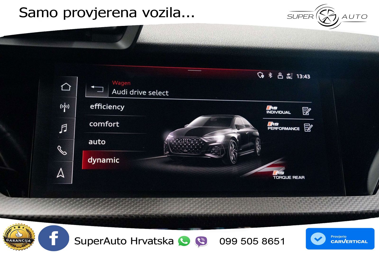 Audi RS3 Sedan 2.5 TFSI (400 KS) quattro S tronic LED+GR SJED+ACC