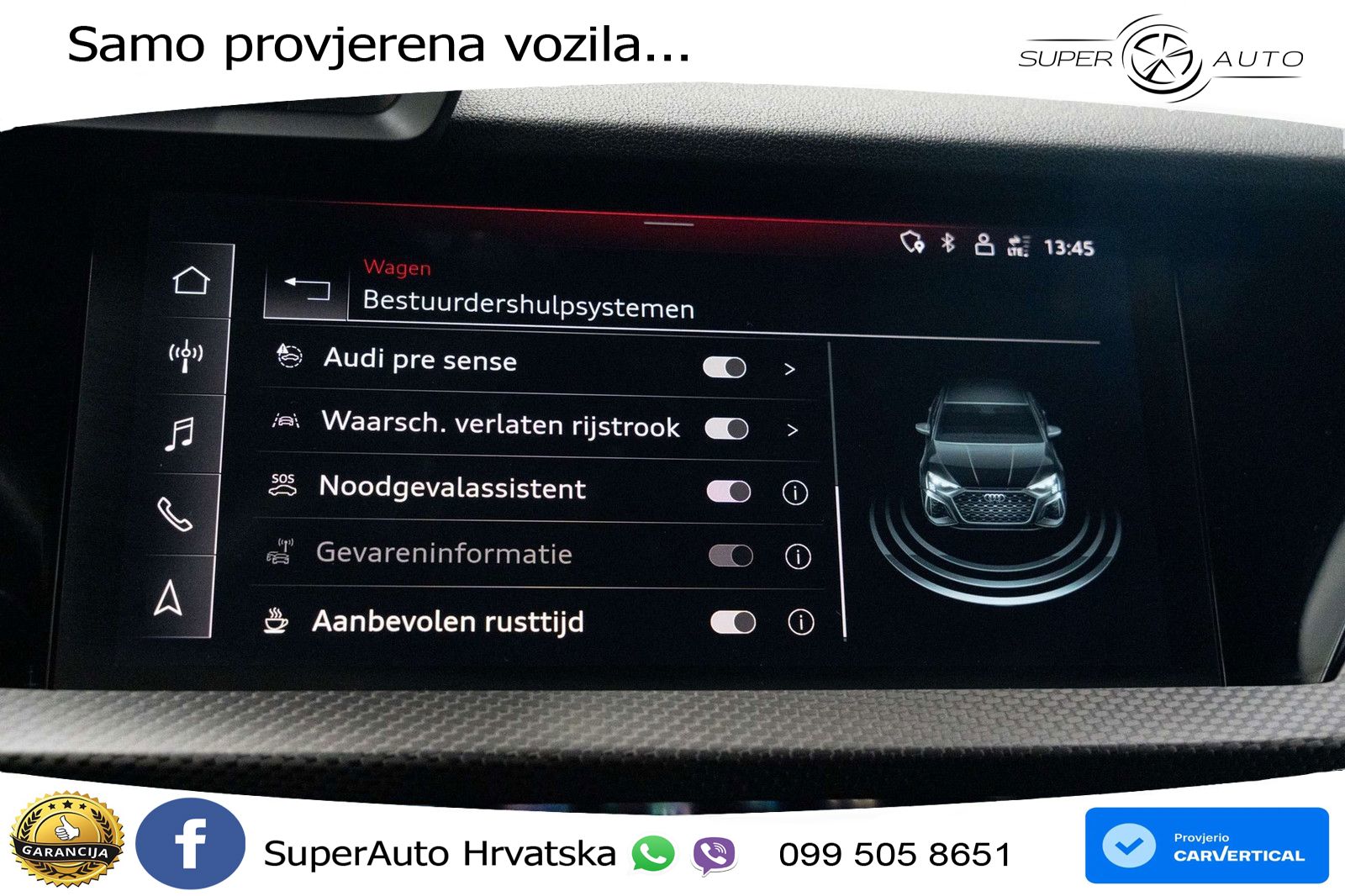 Audi RS3 Sedan 2.5 TFSI (400 KS) quattro S tronic LED+GR SJED+ACC
