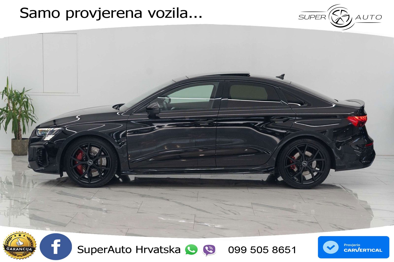 Audi RS3 Sedan 2.5 TFSI (400 KS) quattro S tronic LED+GR SJED+ACC