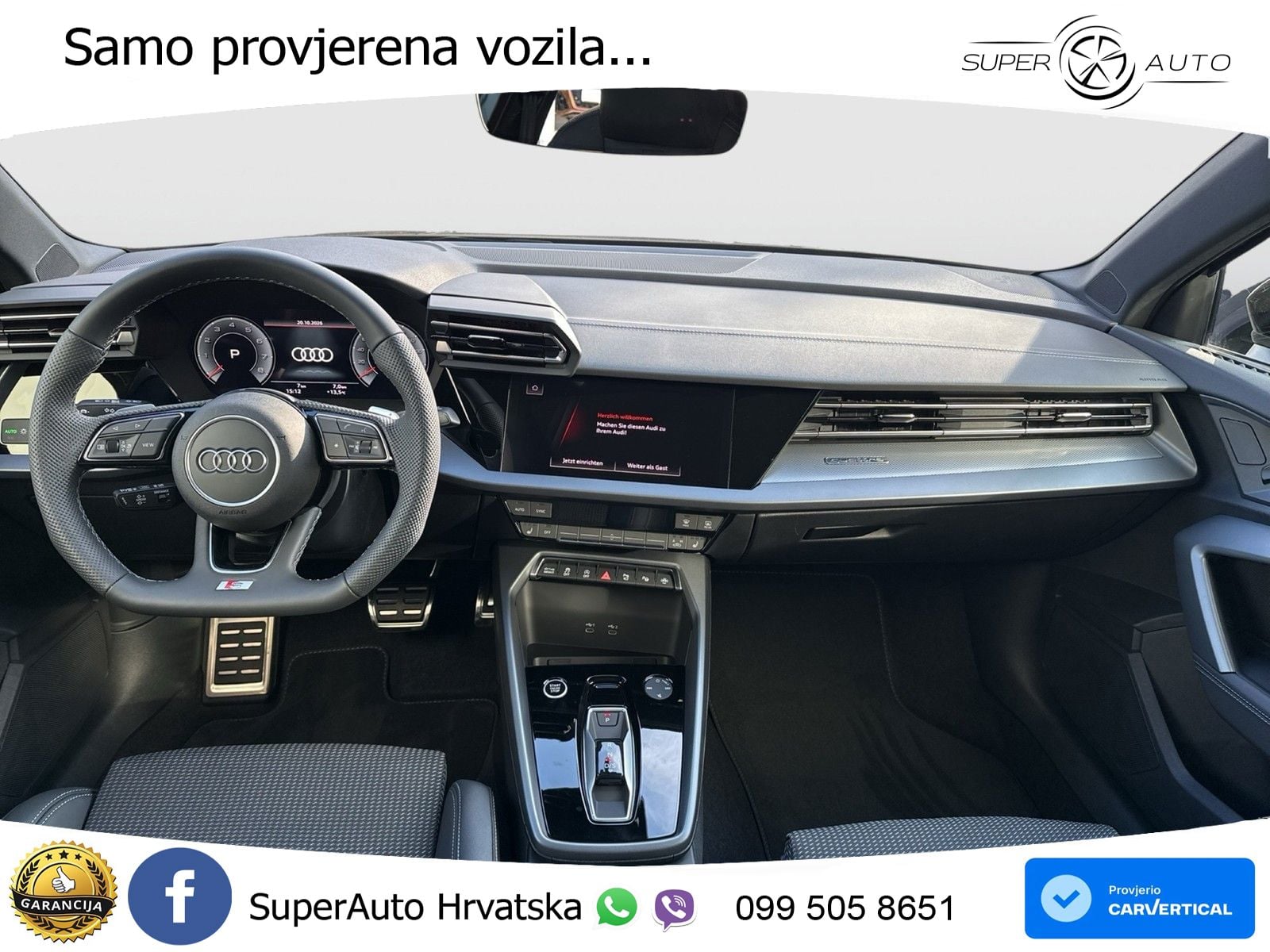 Audi A3 40 TFSI (204 KS) quattro S tronic S line LED+GR SJED+ACC