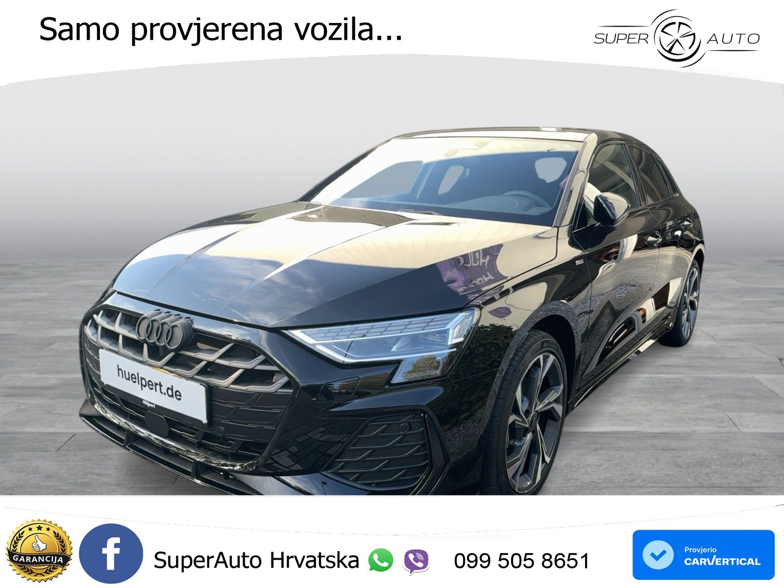 Audi A3 40 TFSI (204 KS) quattro S tronic S line LED+GR SJED+ACC