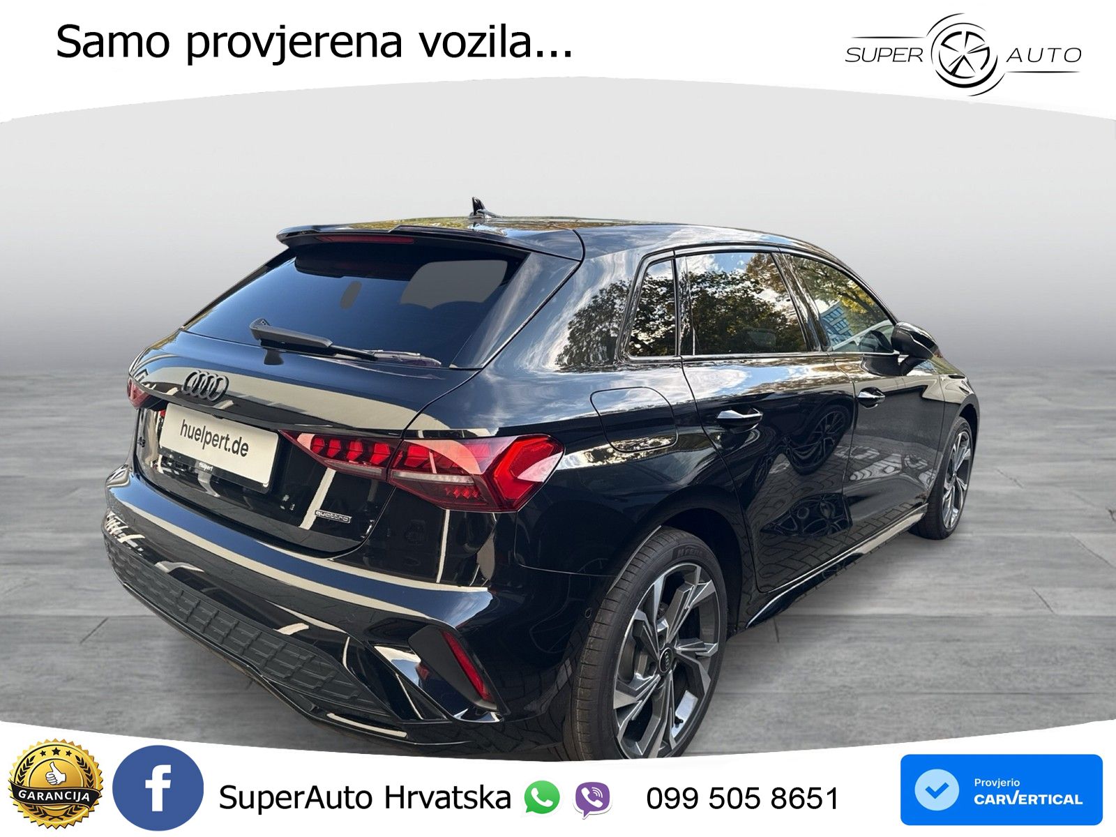 Audi A3 40 TFSI (204 KS) quattro S tronic S line LED+GR SJED+ACC
