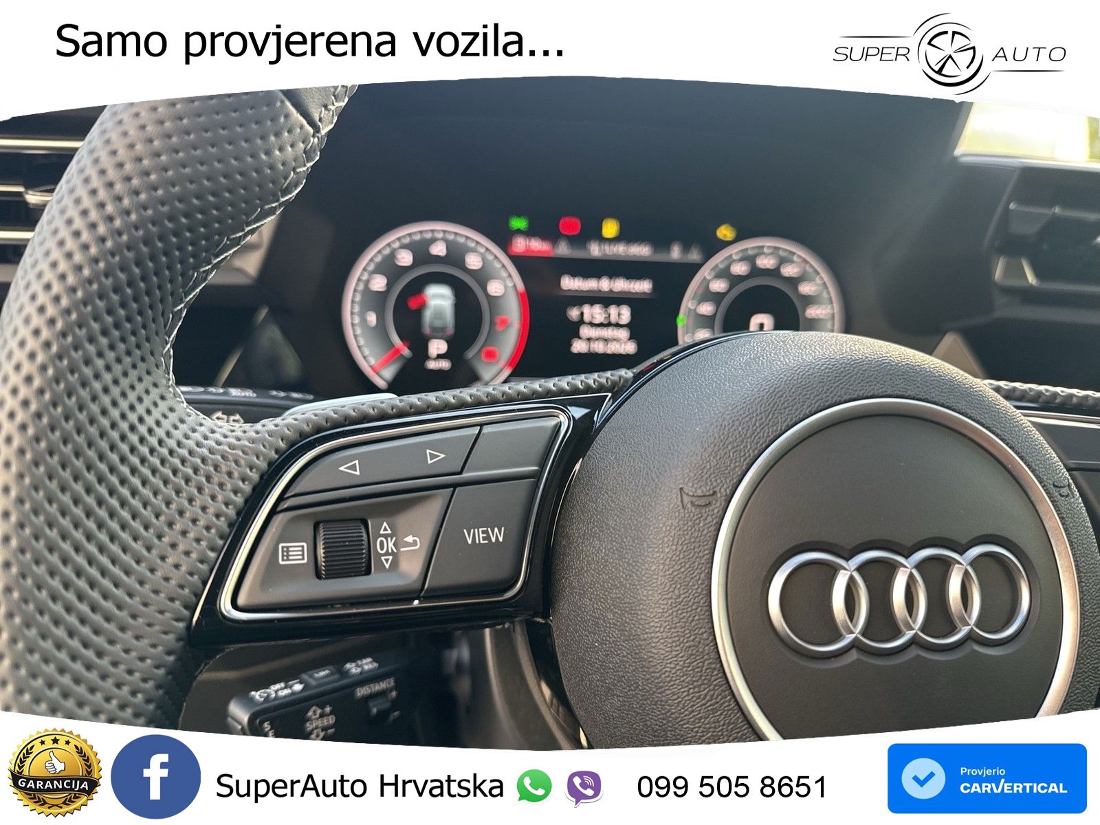 Audi A3 40 TFSI (204 KS) quattro S tronic S line LED+GR SJED+ACC