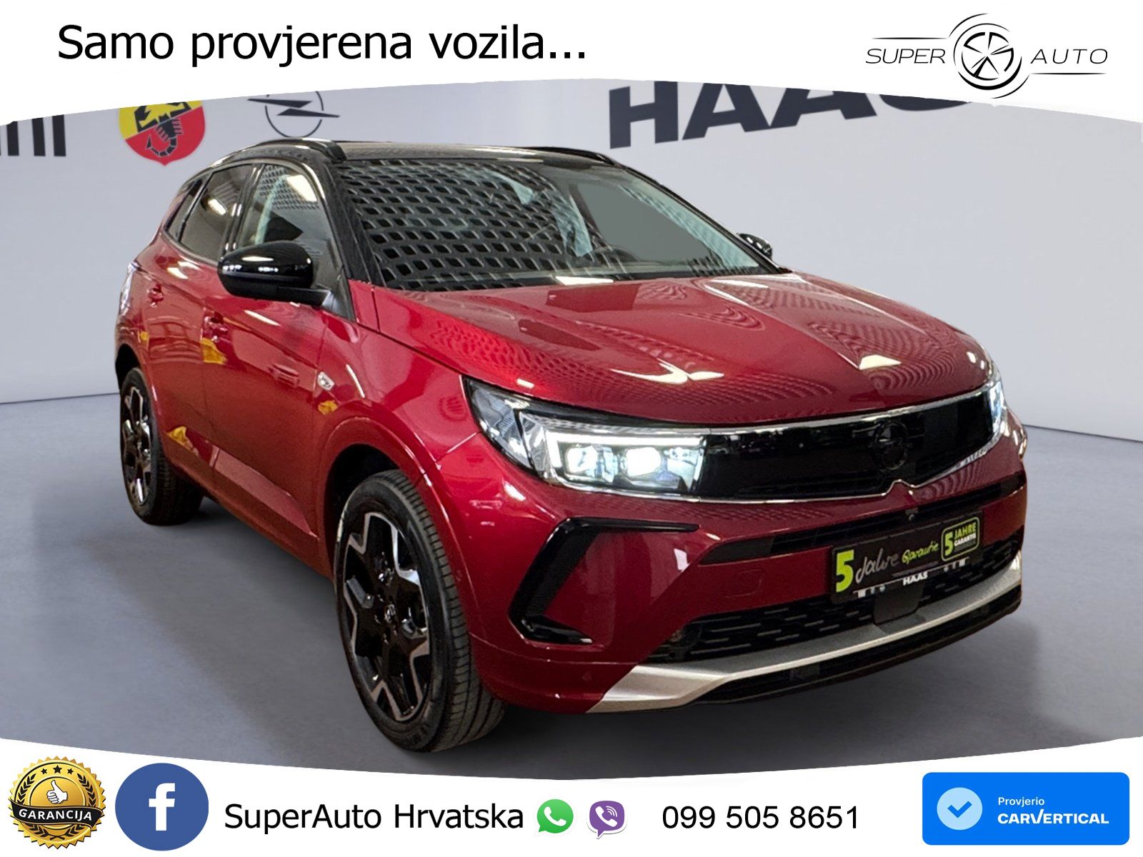 Opel Grandland 1.2i Turbo (130 KS) Automatic Ultimate LED+GR SJED+ACC