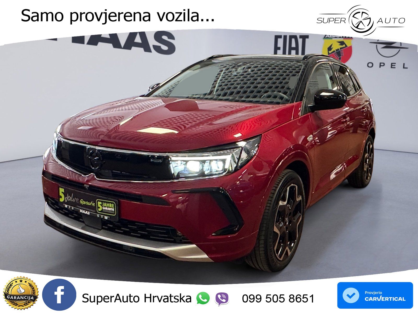 Opel Grandland 1.2i Turbo (130 KS) Automatic Ultimate LED+GR SJED+ACC