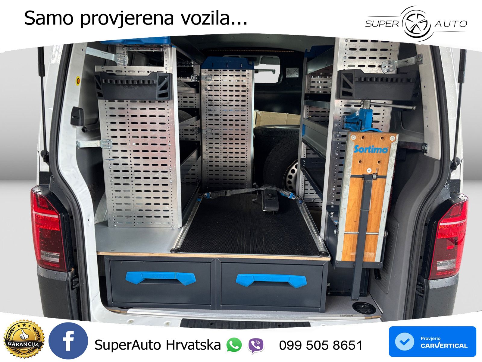 Volkswagen T6.1 Transporter LED ACC Werkstatteinrichtung 150 KS
