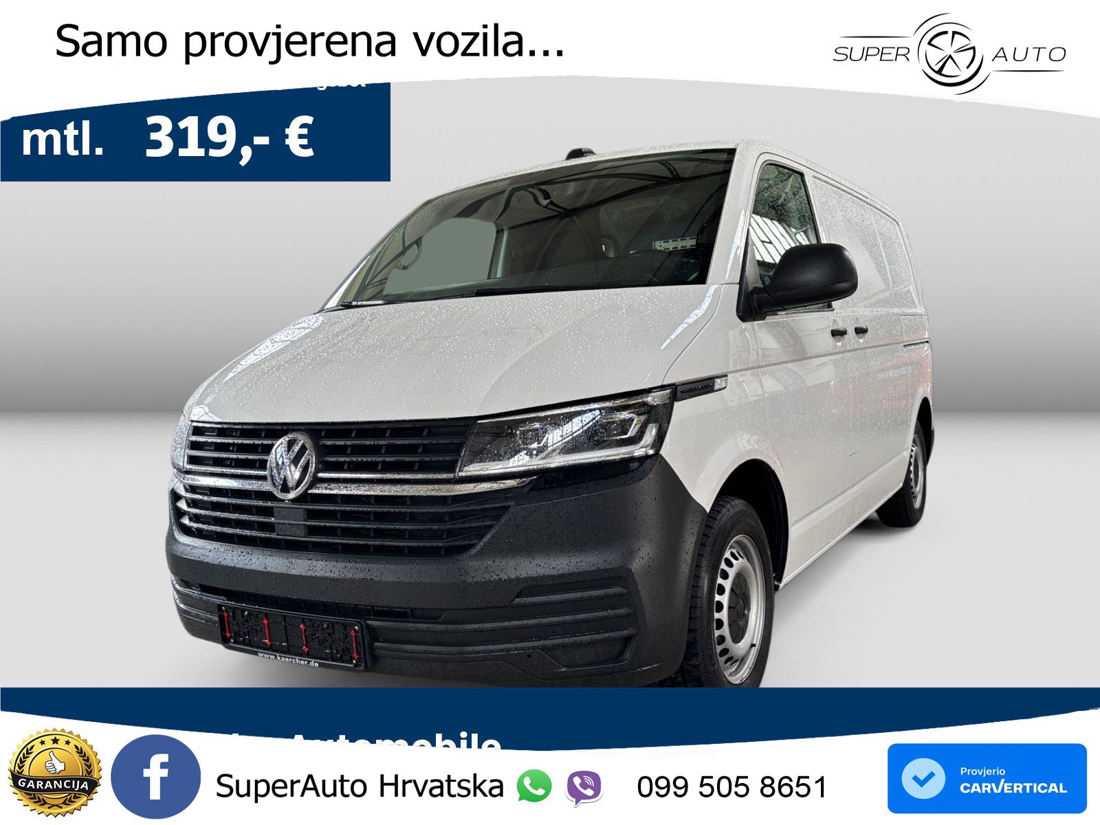 Volkswagen T6.1 Transporter LED ACC Werkstatteinrichtung 150 KS