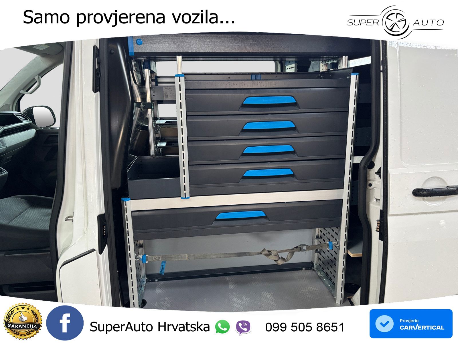 Volkswagen T6.1 Transporter LED ACC Werkstatteinrichtung 150 KS