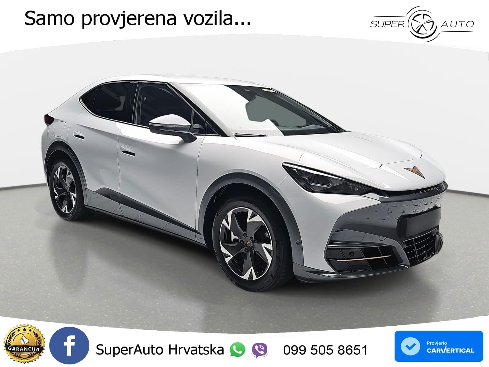 Cupra Tavascan 82 kWh (286 KS) LED+ACC
