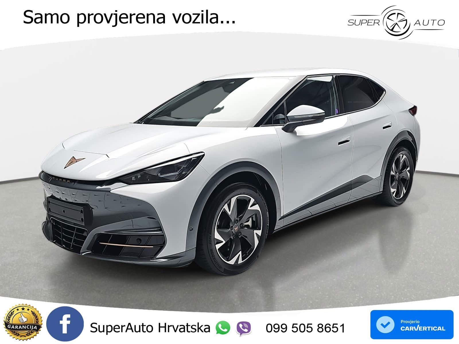 Cupra Tavascan 82 kWh (286 KS) LED+ACC