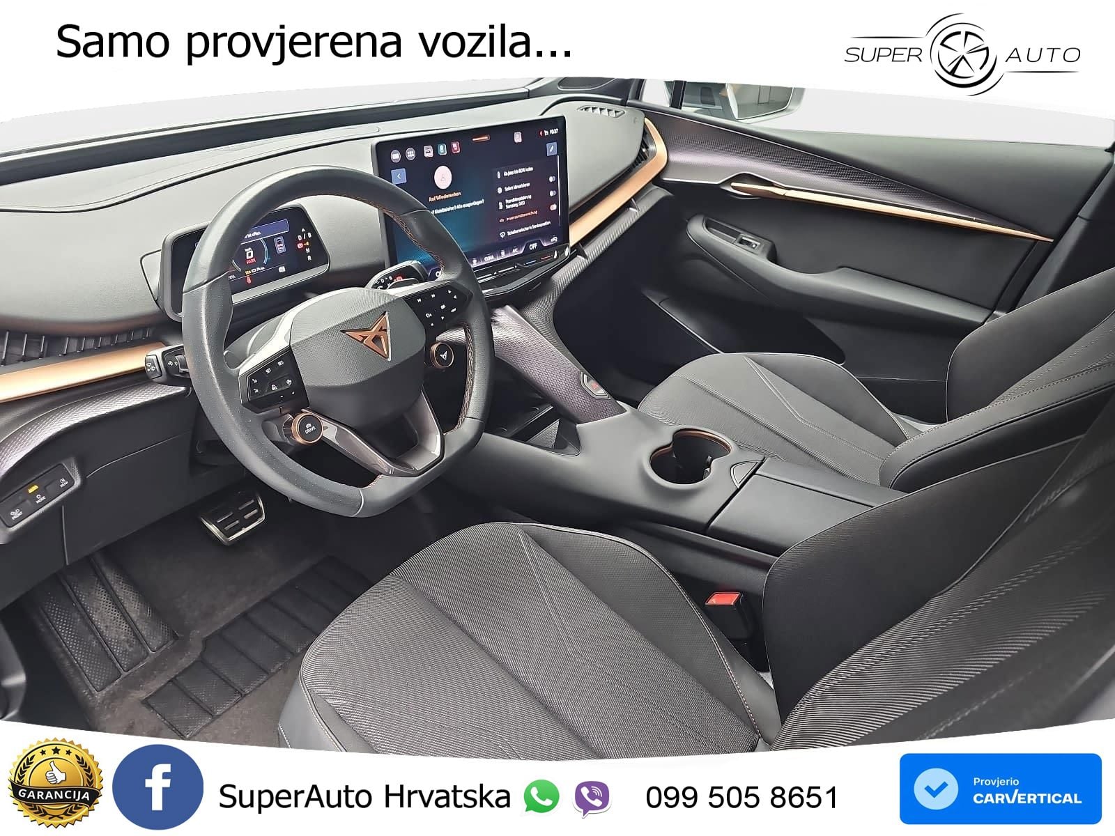 Cupra Tavascan 82 kWh (286 KS) LED+ACC