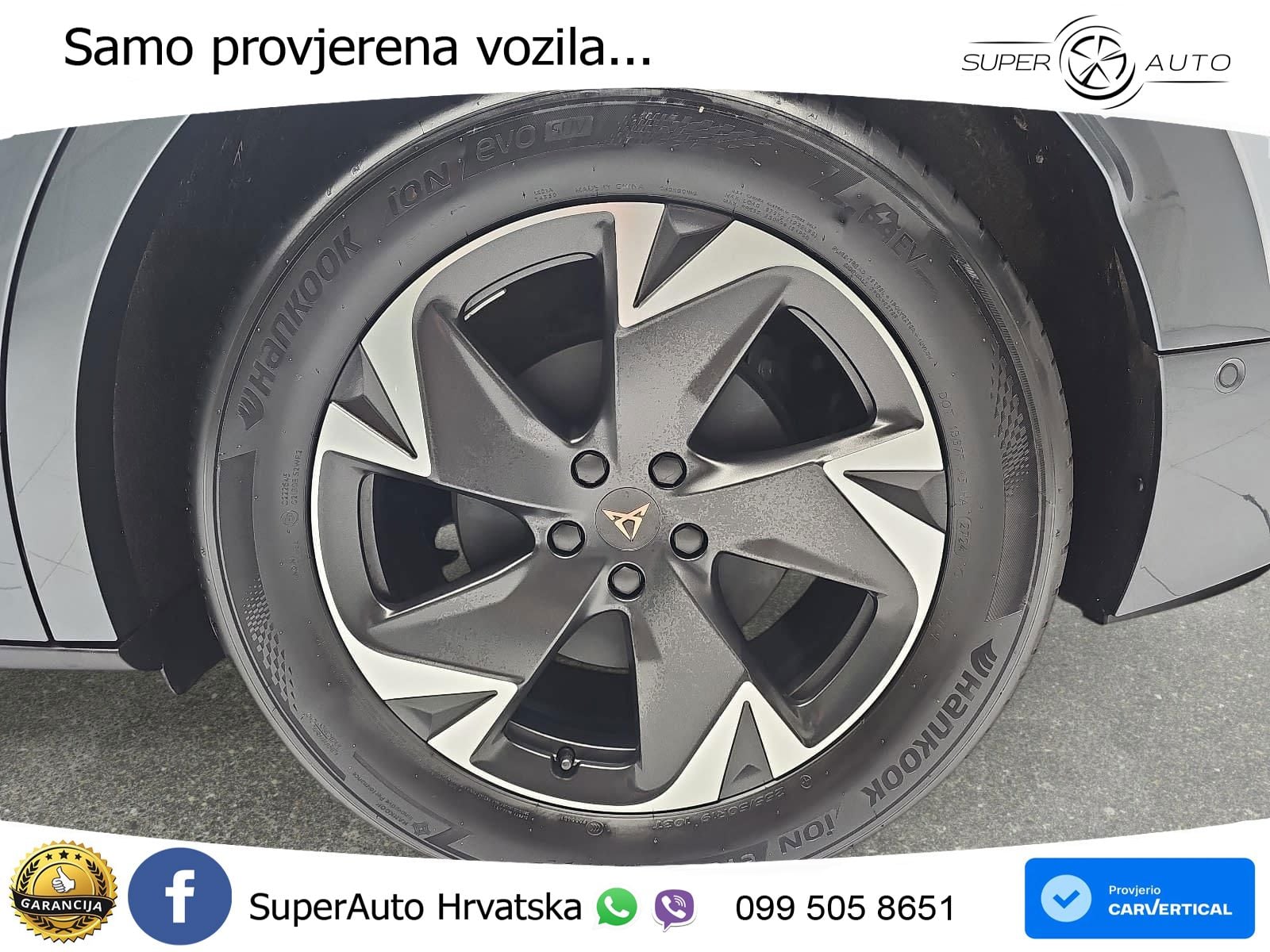 Cupra Tavascan 82 kWh (286 KS) LED+ACC