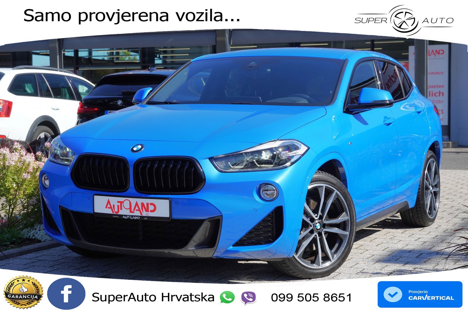 BMW X2 xDrive20d Steptronic M Sport LED+GR SJED+ACC