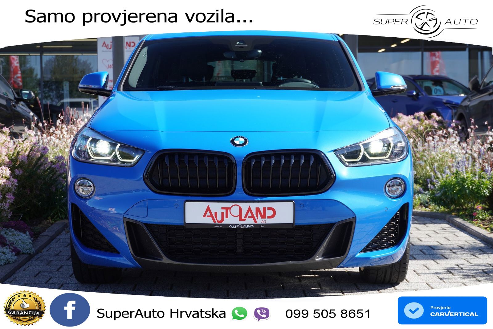 BMW X2 xDrive20d Steptronic M Sport LED+GR SJED+ACC