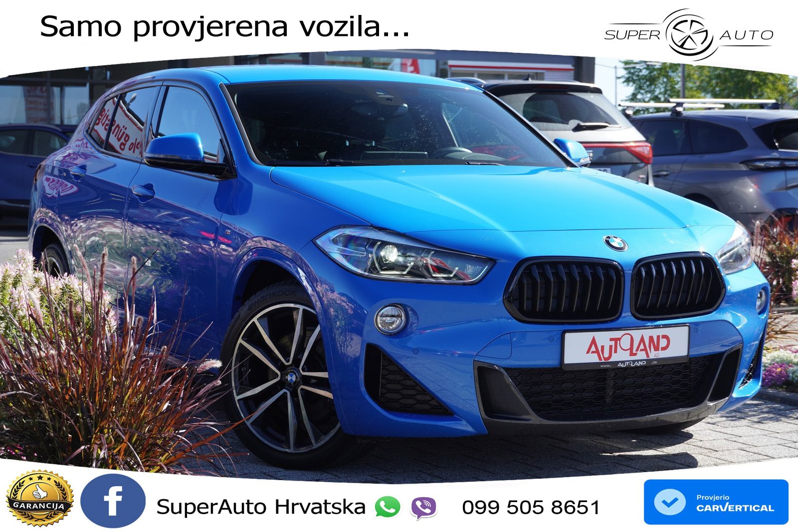 BMW X2 xDrive20d Steptronic M Sport LED+GR SJED+ACC