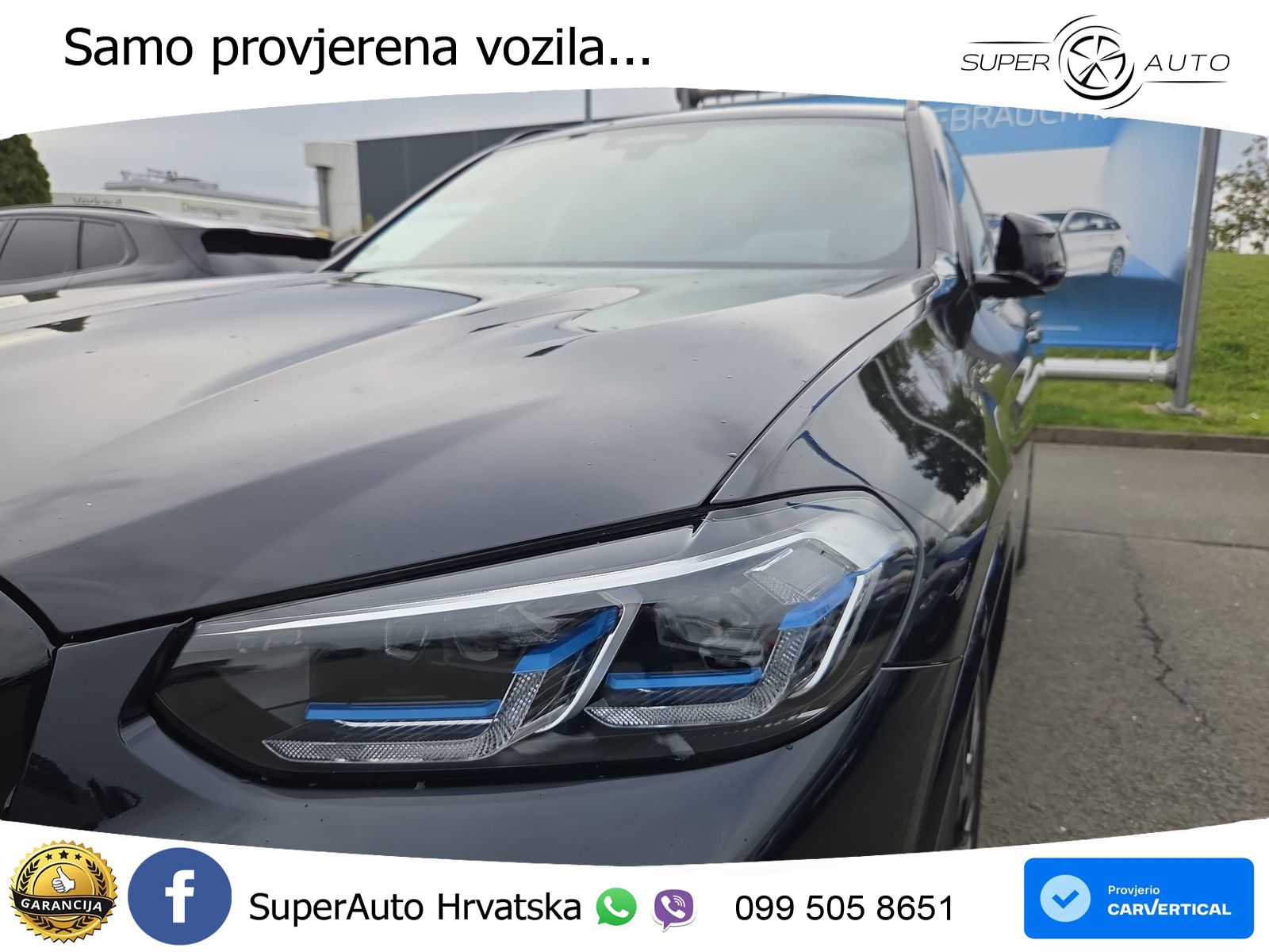 BMW iX3 80 kWh (286 KS) M Sport LED+GR SJED+ACC