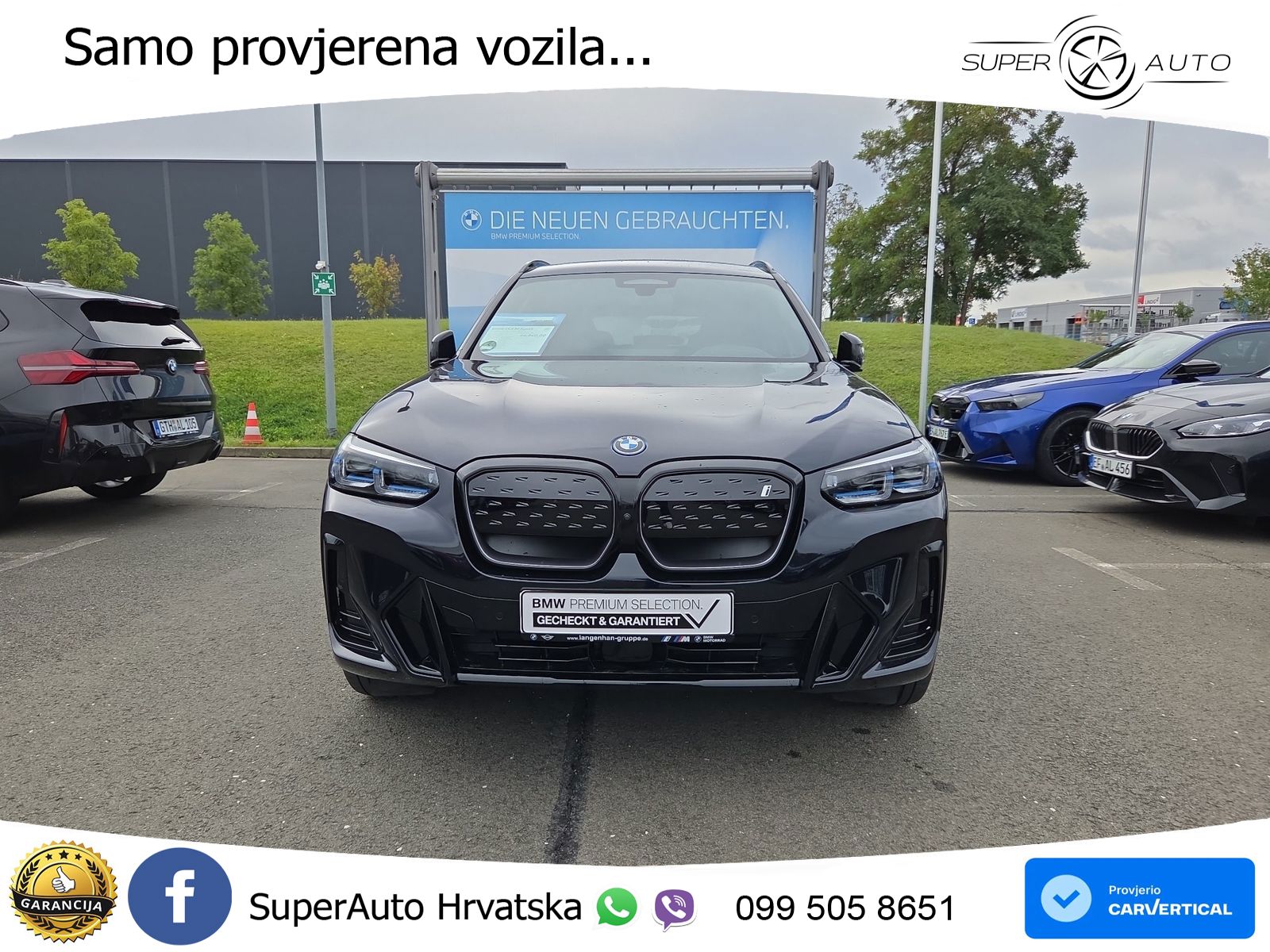 BMW iX3 80 kWh (286 KS) M Sport LED+GR SJED+ACC