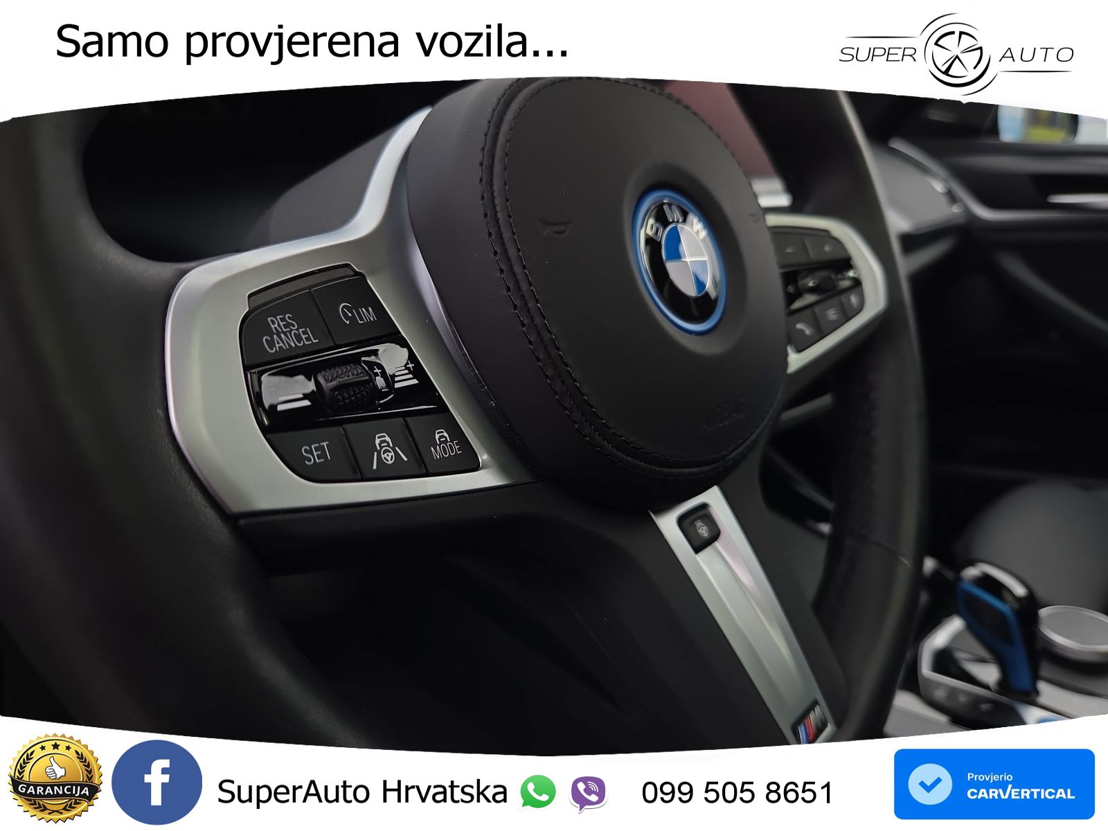 BMW iX3 80 kWh (286 KS) M Sport LED+GR SJED+ACC