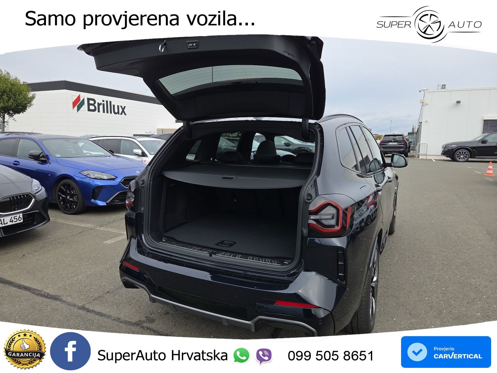 BMW iX3 80 kWh (286 KS) M Sport LED+GR SJED+ACC