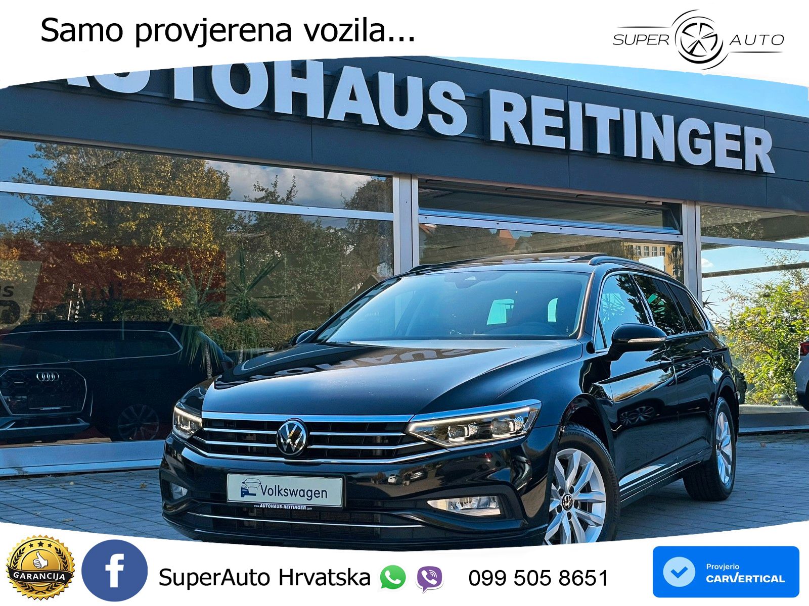 Volkswagen Passat Variant 2.0 TDI (150 KS) DSG Business LED+GR SJED+ACC