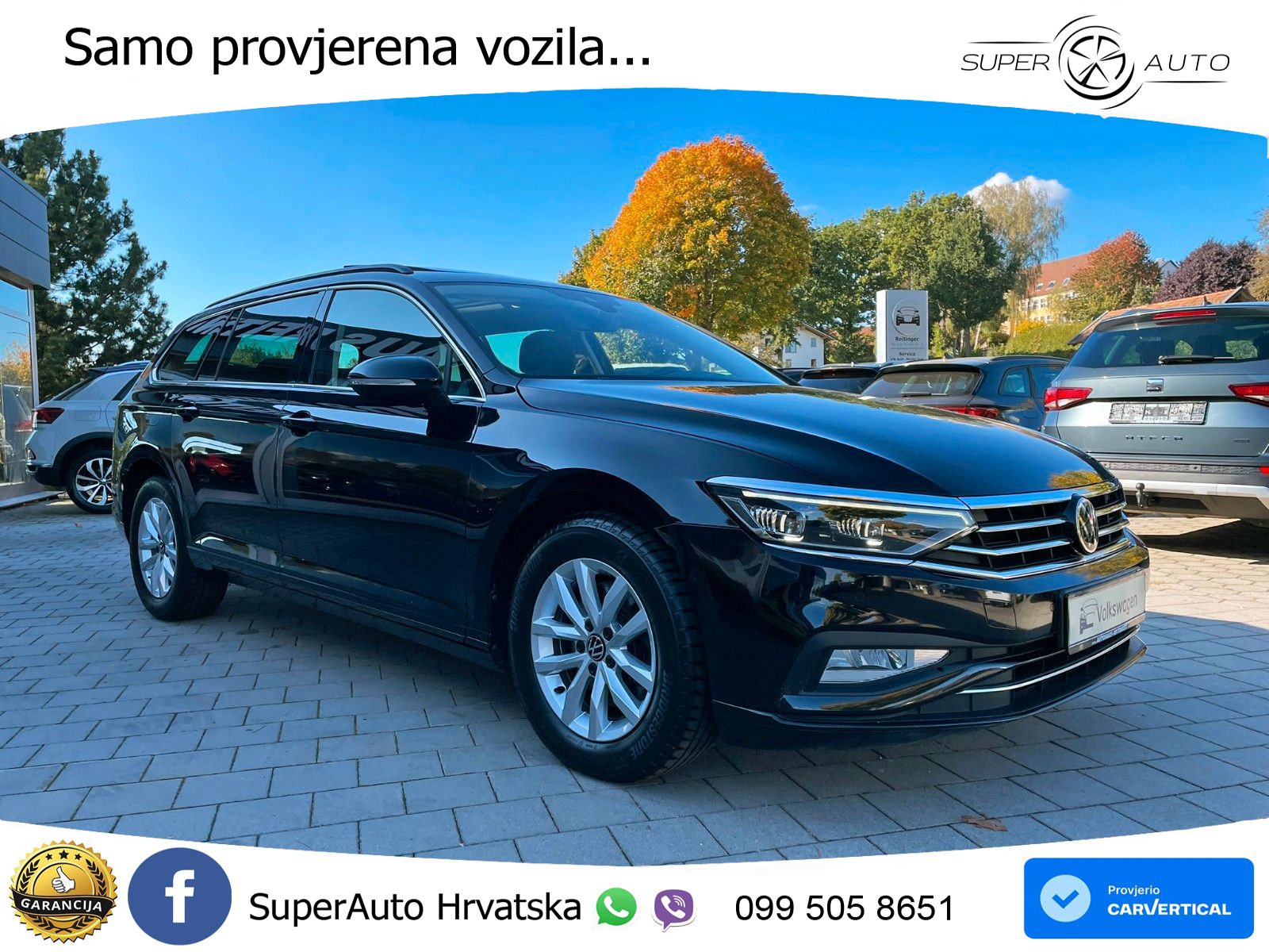 Volkswagen Passat Variant 2.0 TDI (150 KS) DSG Business LED+GR SJED+ACC