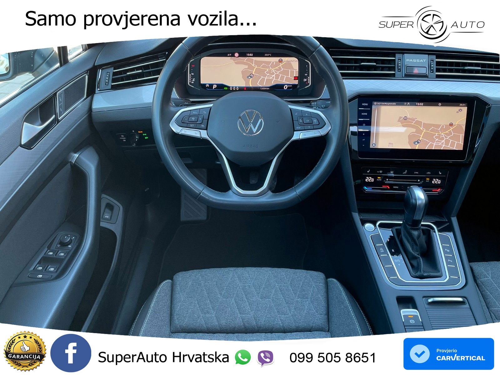 Volkswagen Passat Variant 2.0 TDI (150 KS) DSG Business LED+GR SJED+ACC