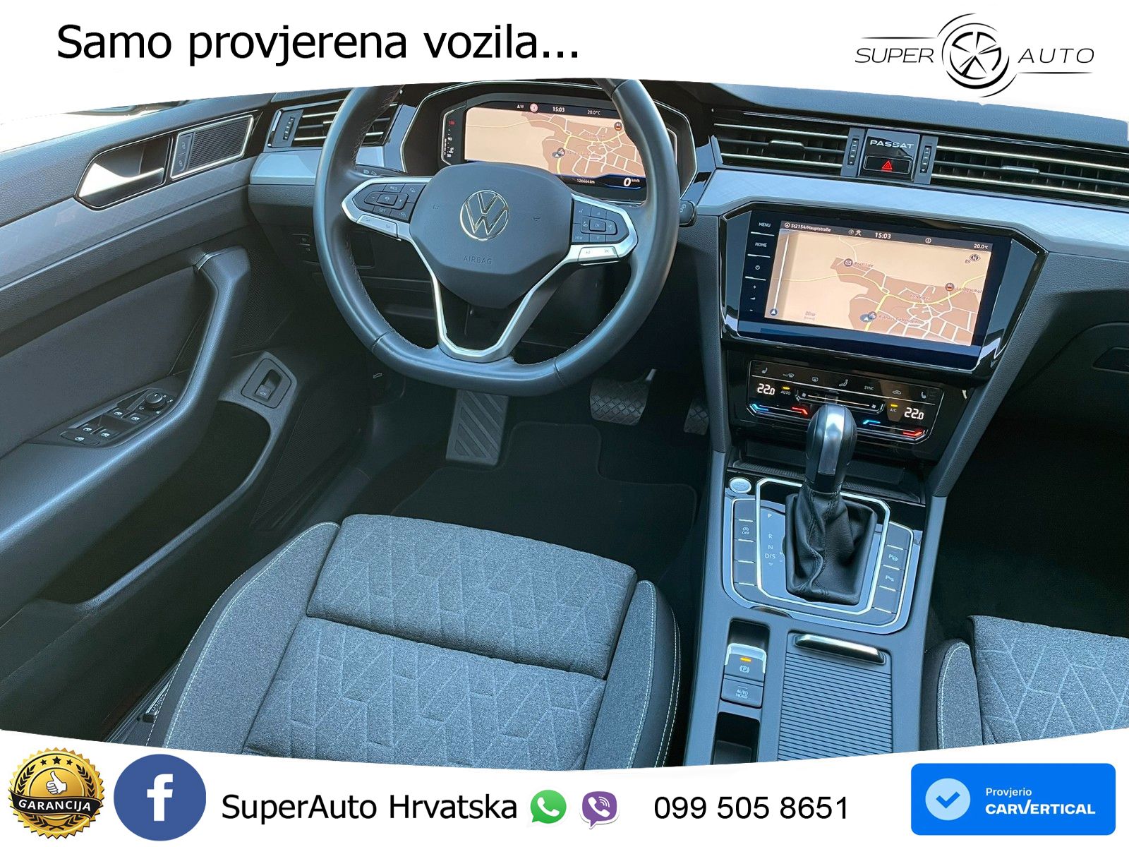 Volkswagen Passat Variant 2.0 TDI (150 KS) DSG Business LED+GR SJED+ACC
