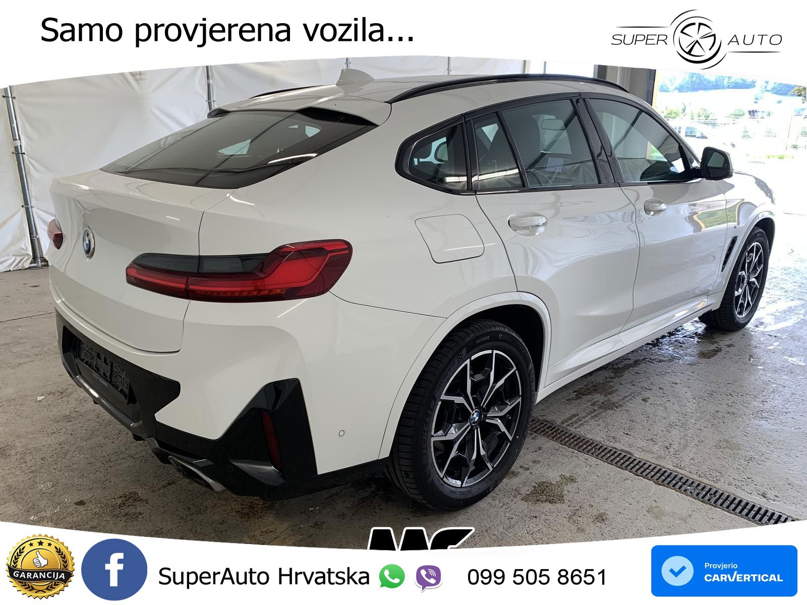 BMW X4 30d (286 KS) xDrive Steptronic M Sport LED+GR SJED+ACC