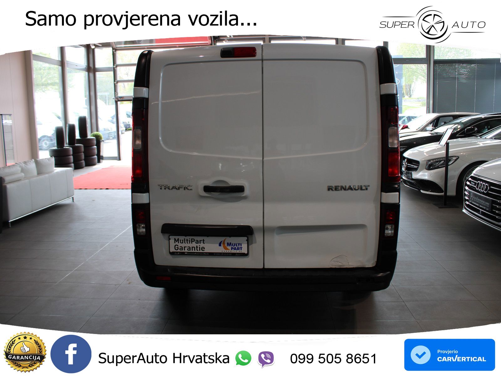 Renault Trafic 2.0 dCi Kasten L1H1 LED*NAVI*CAMP*PDC* 131 KS