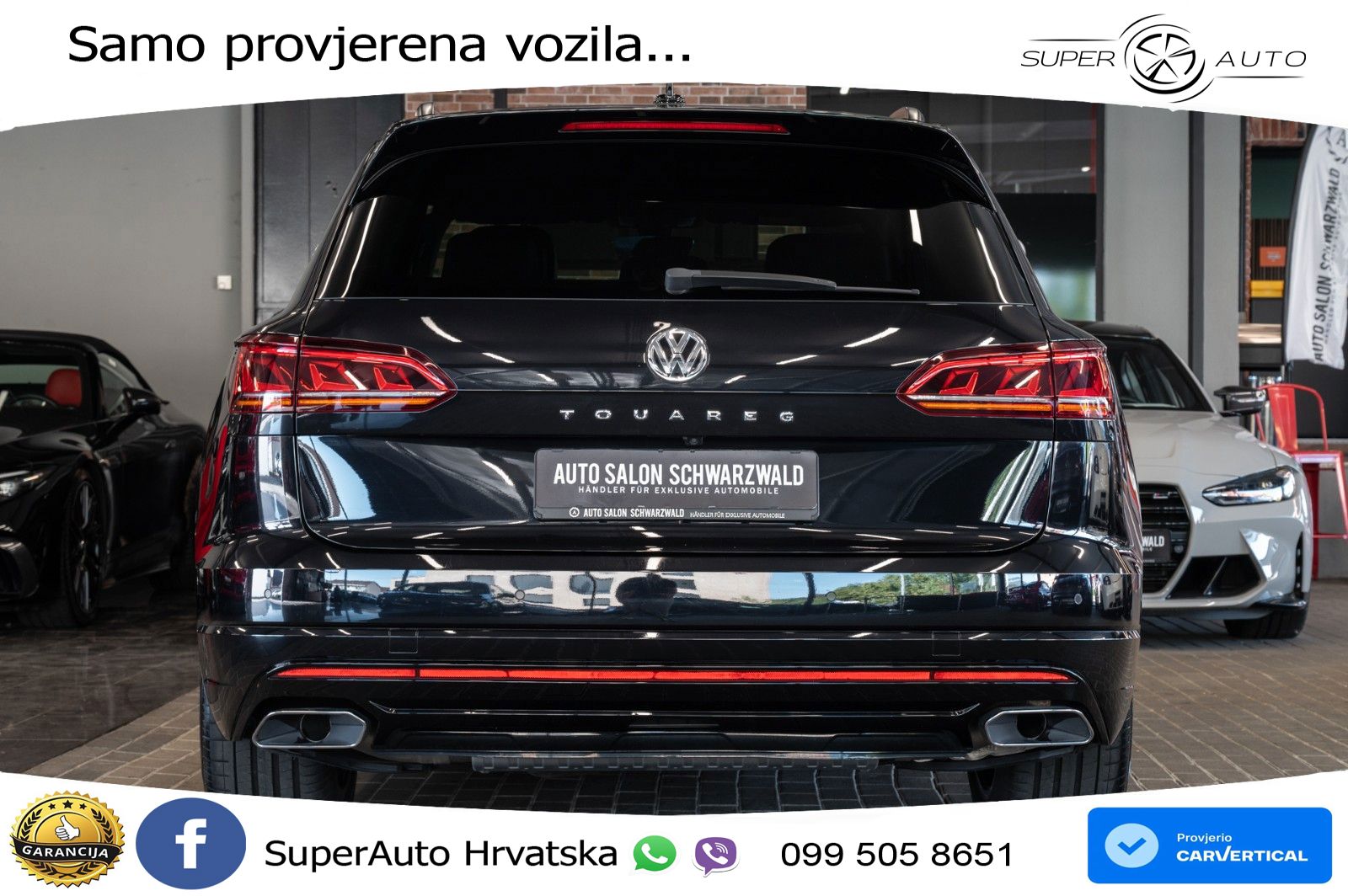 Volkswagen Touareg 3.0 V6 TDI (286 KS) 4MOTION Tiptronic R-Line ZRAČNI+ACC+GR SJED+KAM