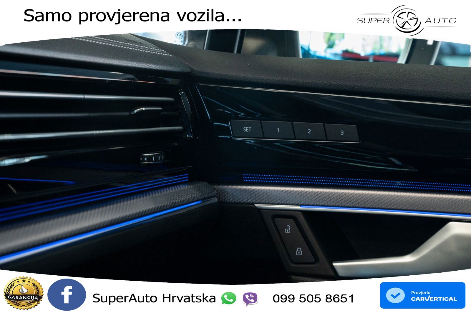 Volkswagen Touareg 3.0 V6 TDI (286 KS) 4MOTION Tiptronic R-Line ZRAČNI+ACC+GR SJED+KAM