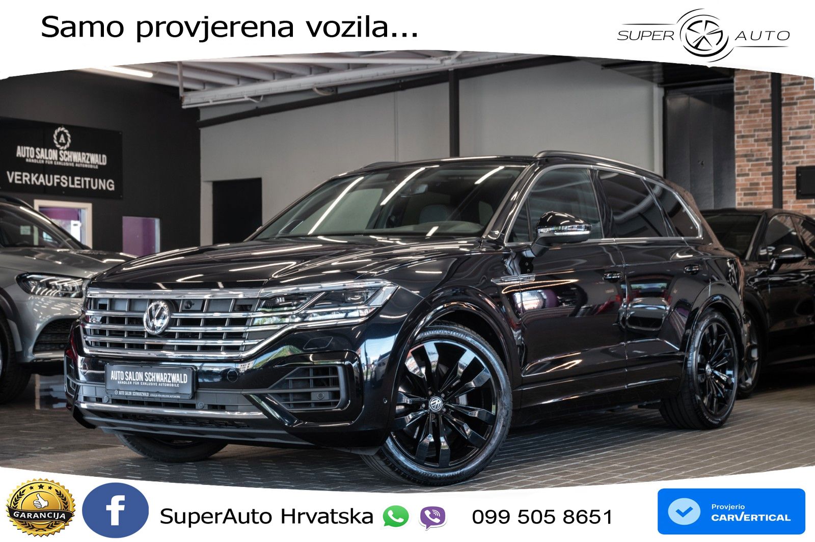 Volkswagen Touareg 3.0 V6 TDI (286 KS) 4MOTION Tiptronic R-Line ZRAČNI+ACC+GR SJED+KAM