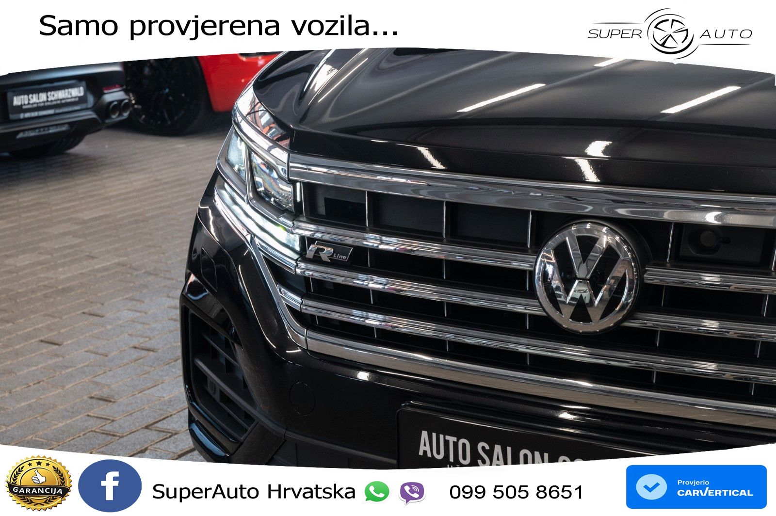 Volkswagen Touareg 3.0 V6 TDI (286 KS) 4MOTION Tiptronic R-Line ZRAČNI+ACC+GR SJED+KAM